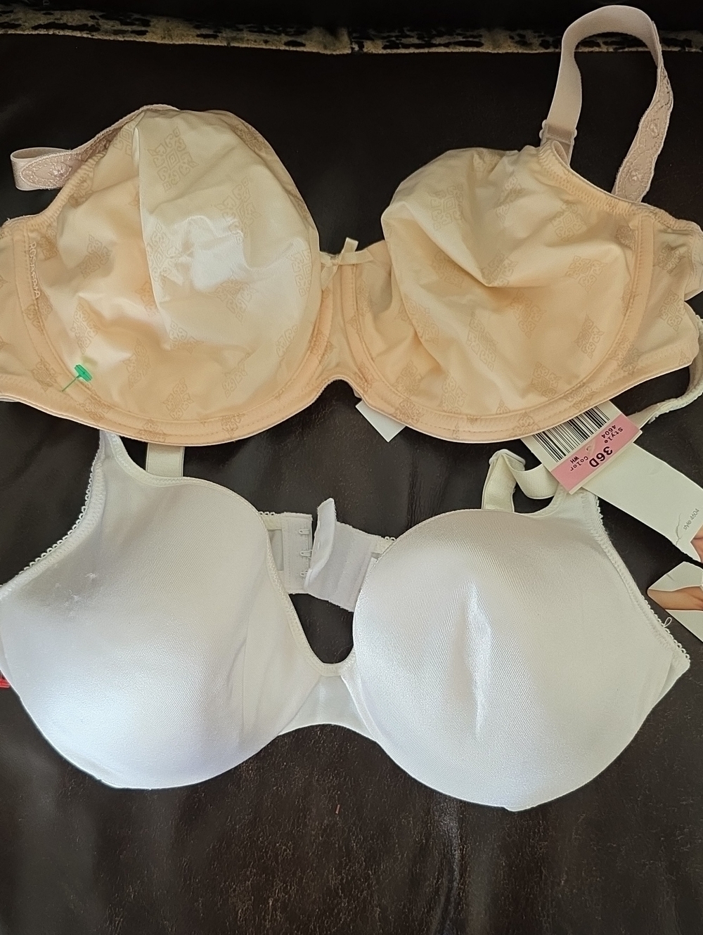 Rosa Faia And Barely There Women’s Smooth T-Shirt Bra - White and Nude